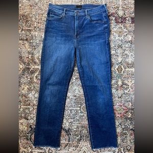 Mother denim jeans The Rascal ankle snippet size 31 VGUC